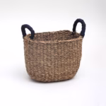 Round Basket With Handle - Small