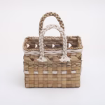 Natural Hogla & Cotton Basket