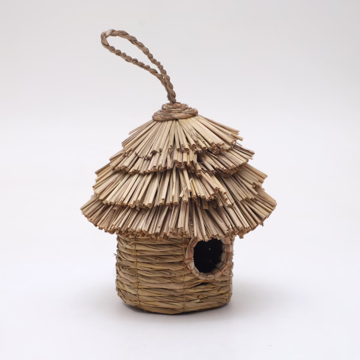 Rice Straw Bird House - Image 1