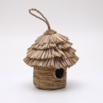 Rice Straw Bird House