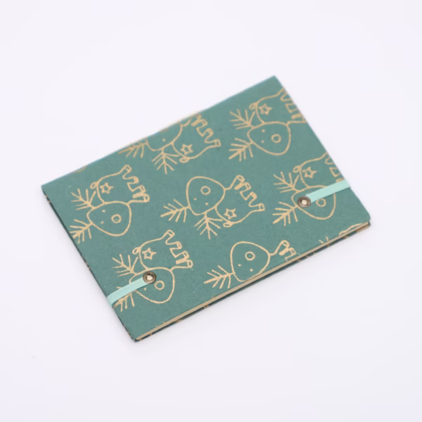 Green & Gold Notebook