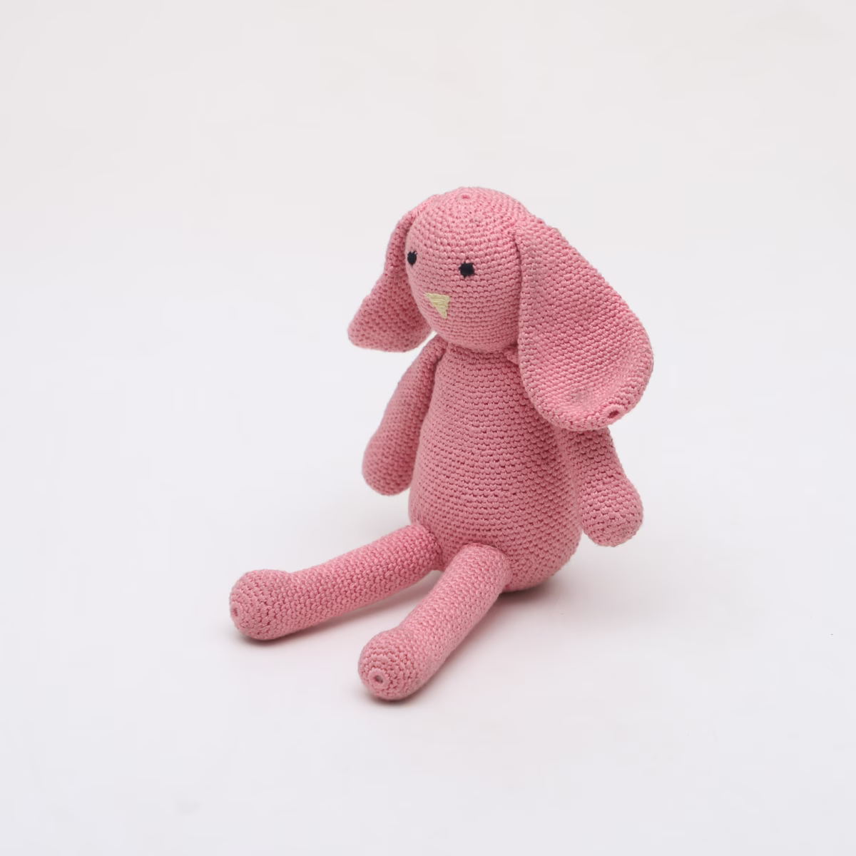 Crocheted Bunny (Pink) - Image 1