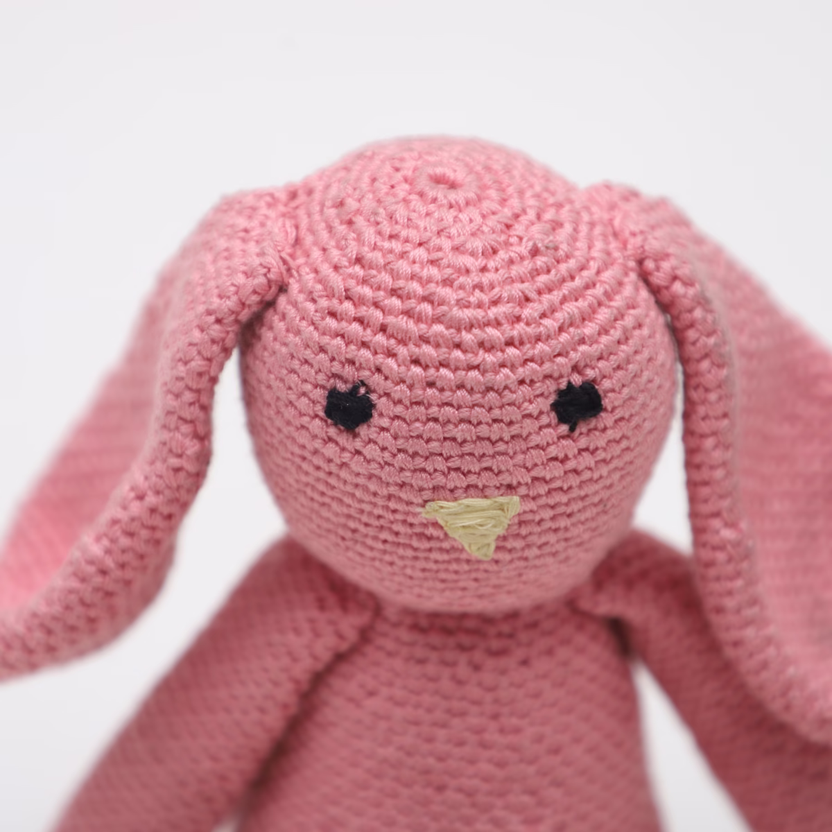 Crocheted Bunny (Pink) - Image 3