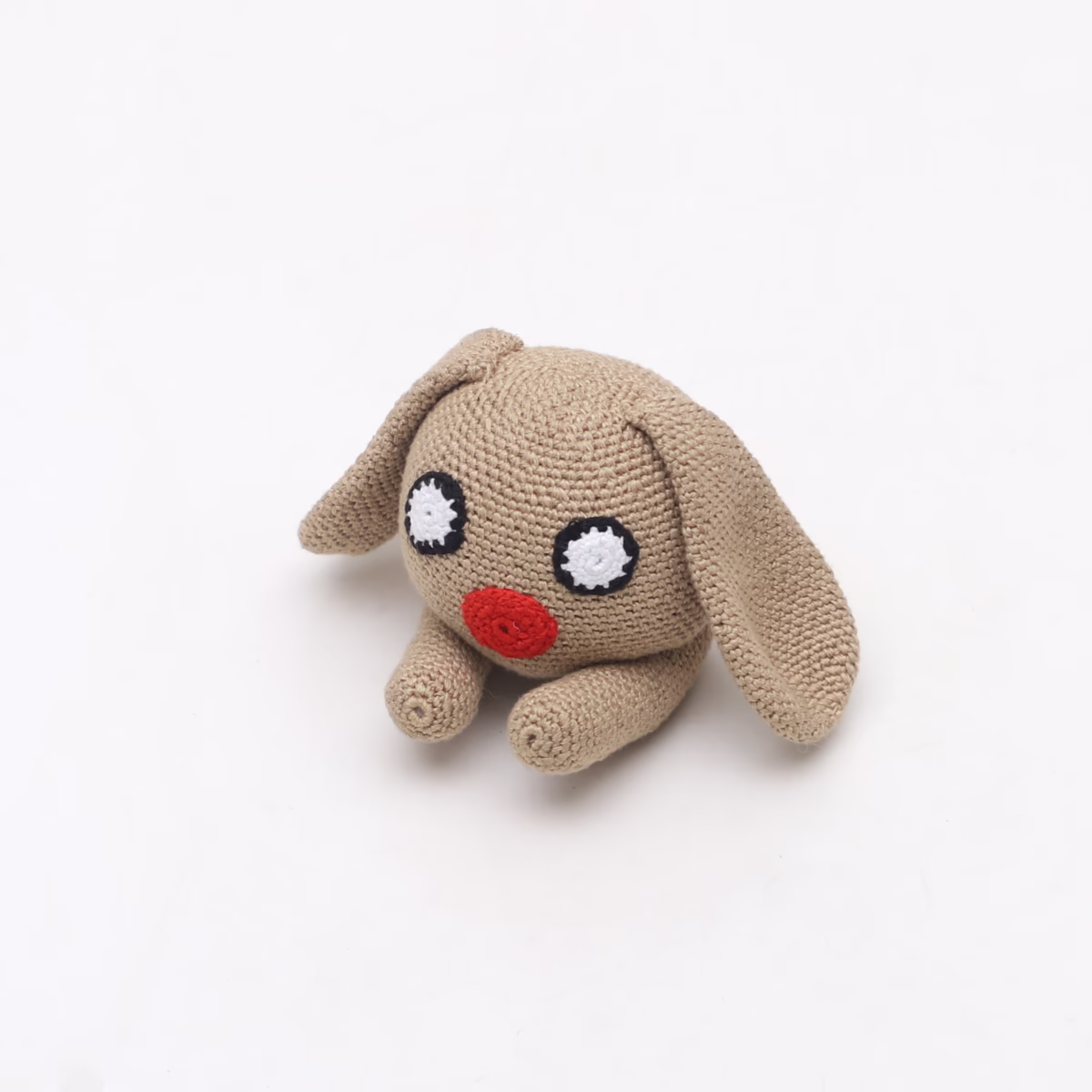 Crocheted Dog Head - Image 1
