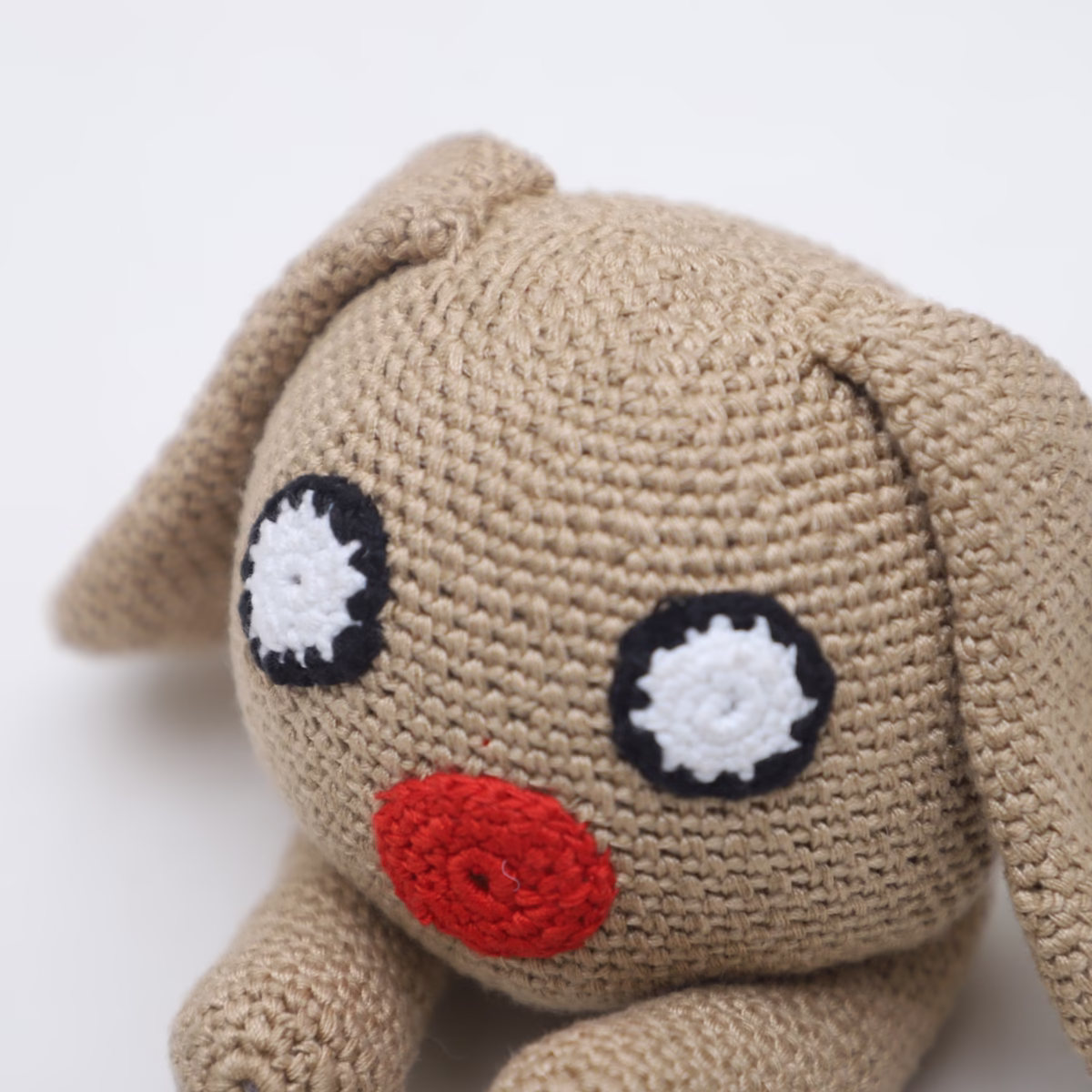 Crocheted Dog Head - Image 2
