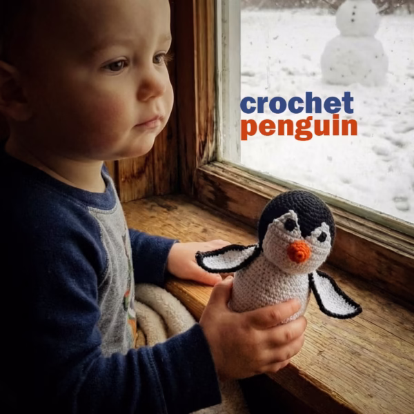 Crocheted Penguine