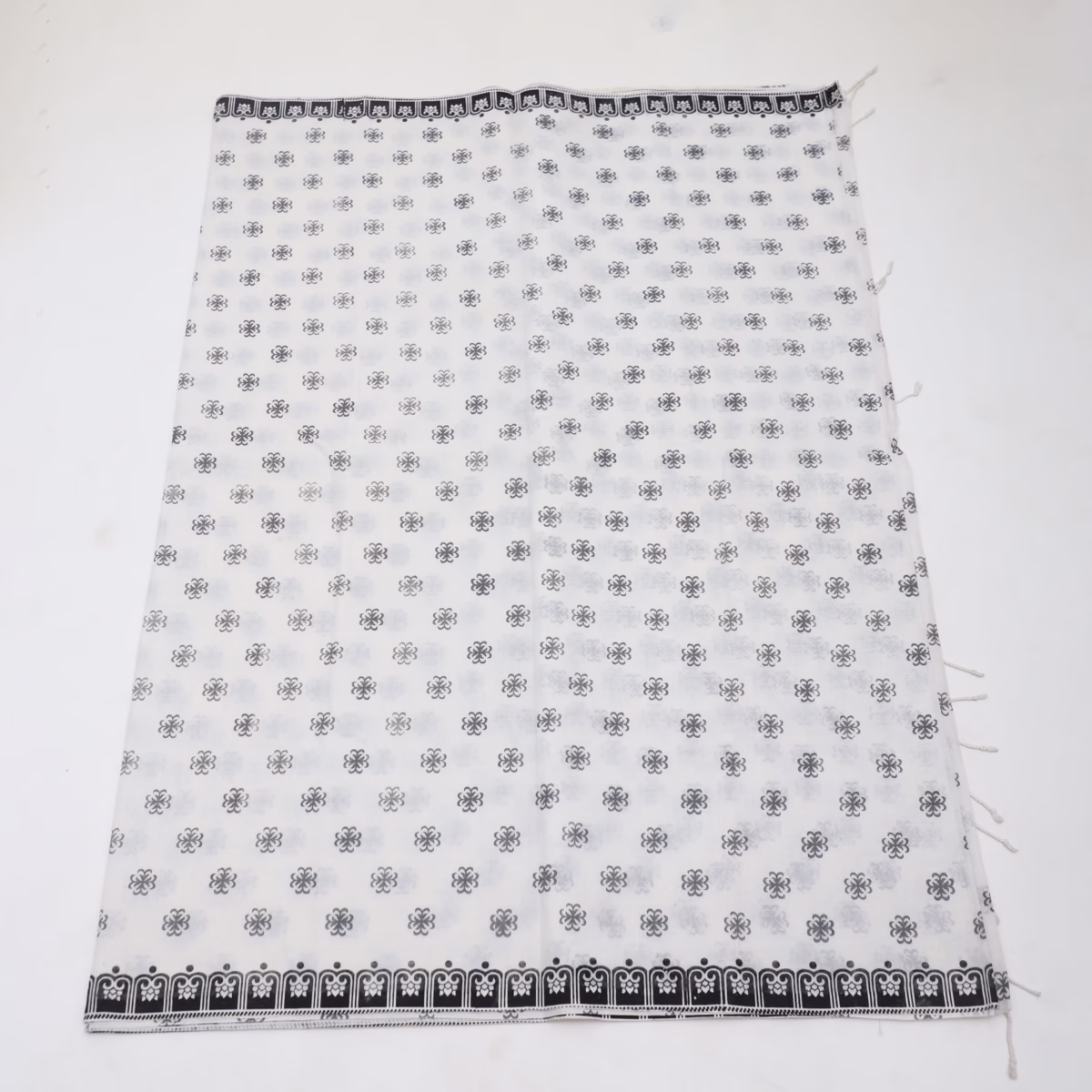Cotton Printed Sari - Image 3