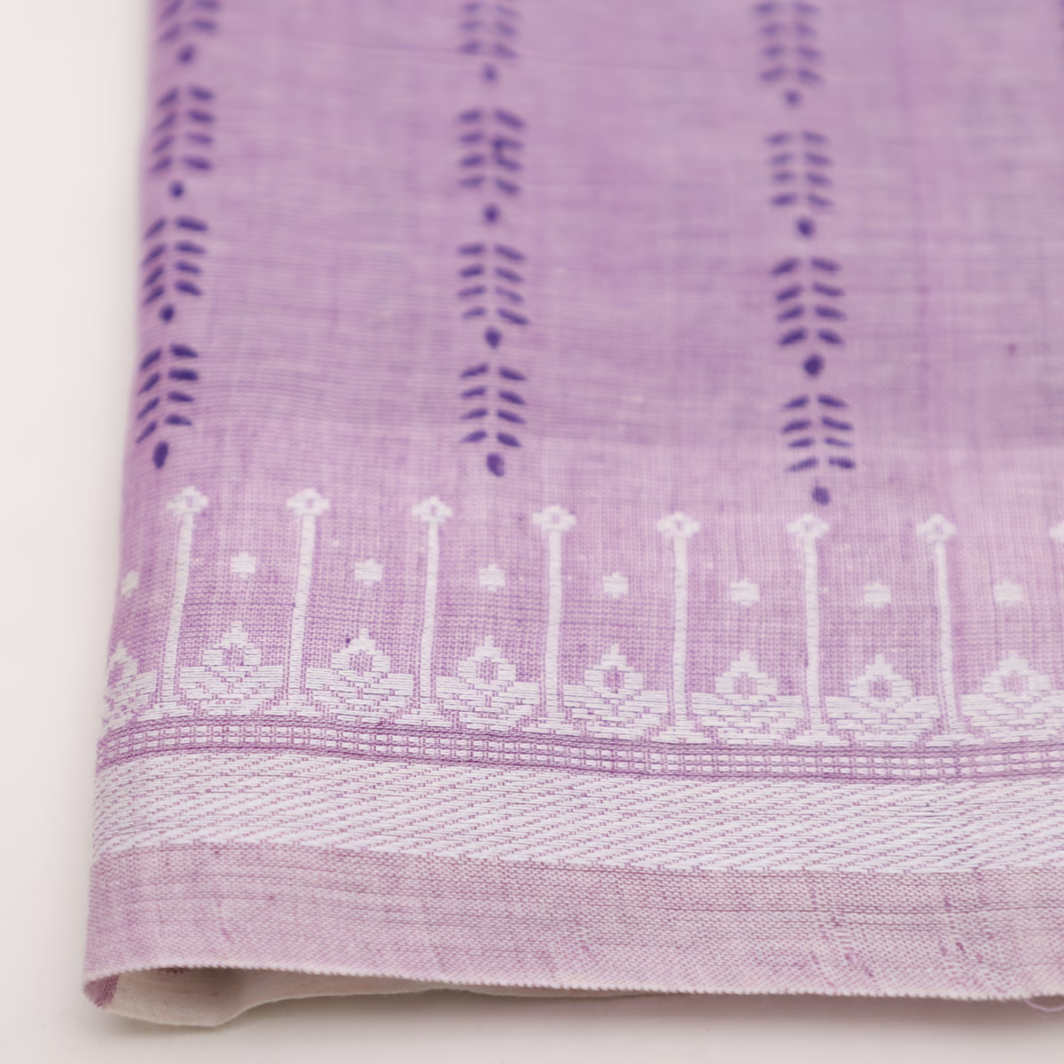 Cotton Printed Sari - Image 4