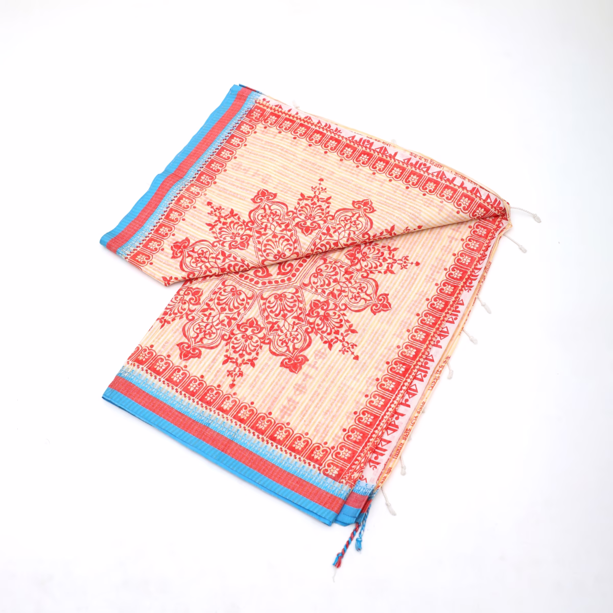 Cotton Printed Sari - Image 1