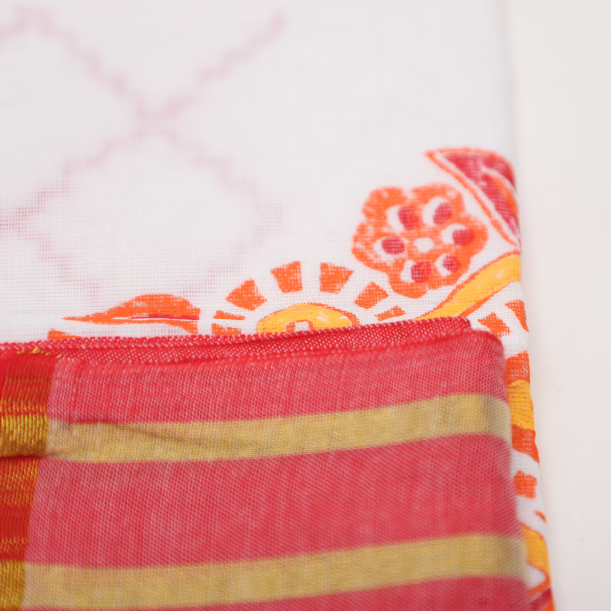 Cotton Printed Sari - Image 1