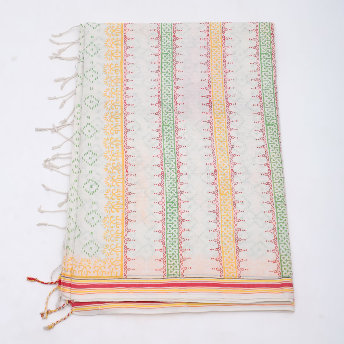 Cotton Printed Sari - Image 2