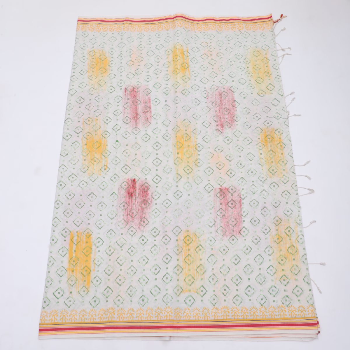 Cotton Printed Sari - Image 4