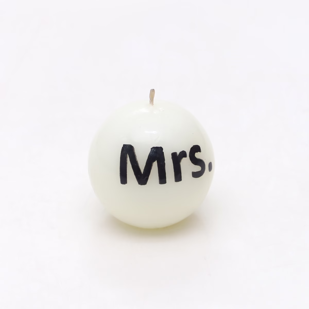 Ball Candle Mrs. - Image 1