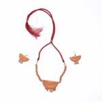 Clay Necklace W/earring Set - Image 3