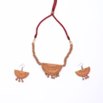 Clay Necklace W/earring Set - Image 2