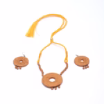 Clay Necklace W/earring Set - Image 4