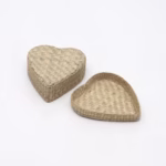 Pathi Grass Gift Box Hart Shape