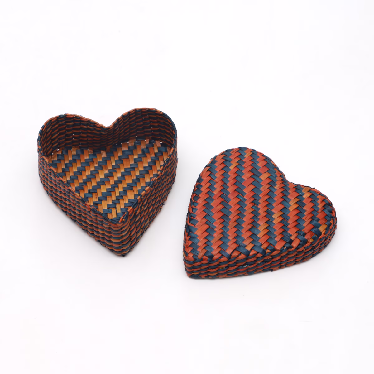 Pathigrass Gift Box(Heart Shape) Or+Blue - Image 4