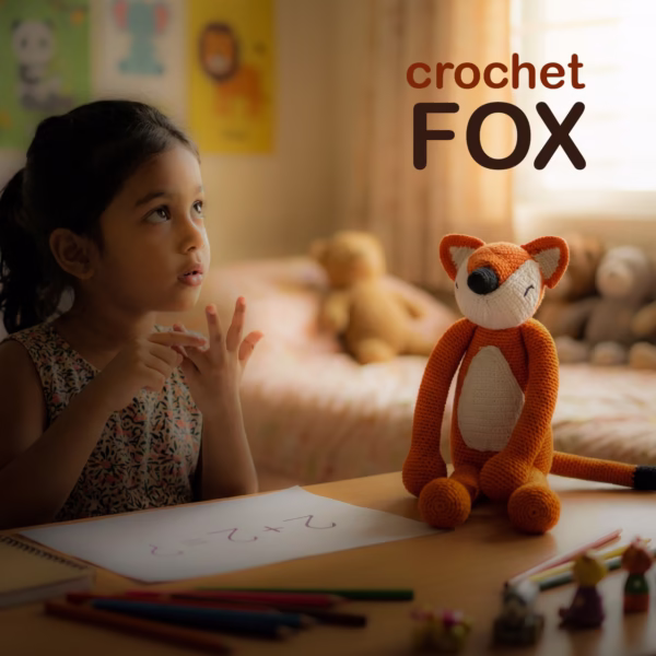 Crocheted Fox