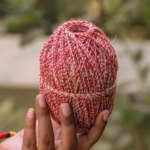 Natural & Red Combine Hemp Twine Ball 100M