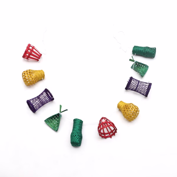 Fish Caught Garland Multicolor