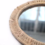 Round Hogla Wall Hanging Mirror - Image 3