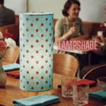 Cylinder Print Lampshade Large