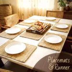 Pattigrass Runner & Placemat Natural S/7