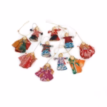Doll Garland - Recycled Sari - Image 2