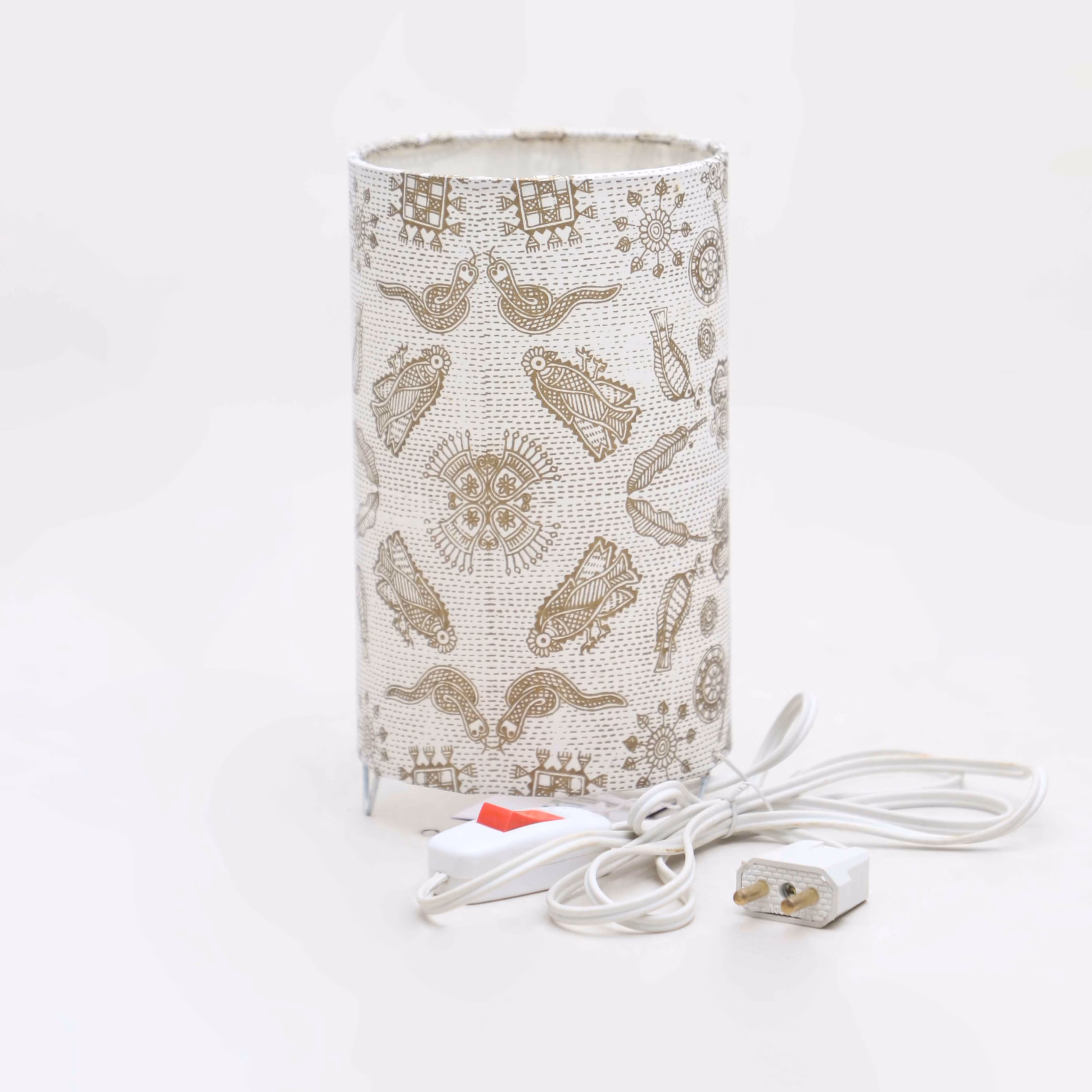 RBC-04 Round Fabric Lampshade (3) Round Fabric Lampshade - Image 1