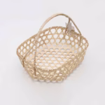 Bamboo Hand Basket - Image 3