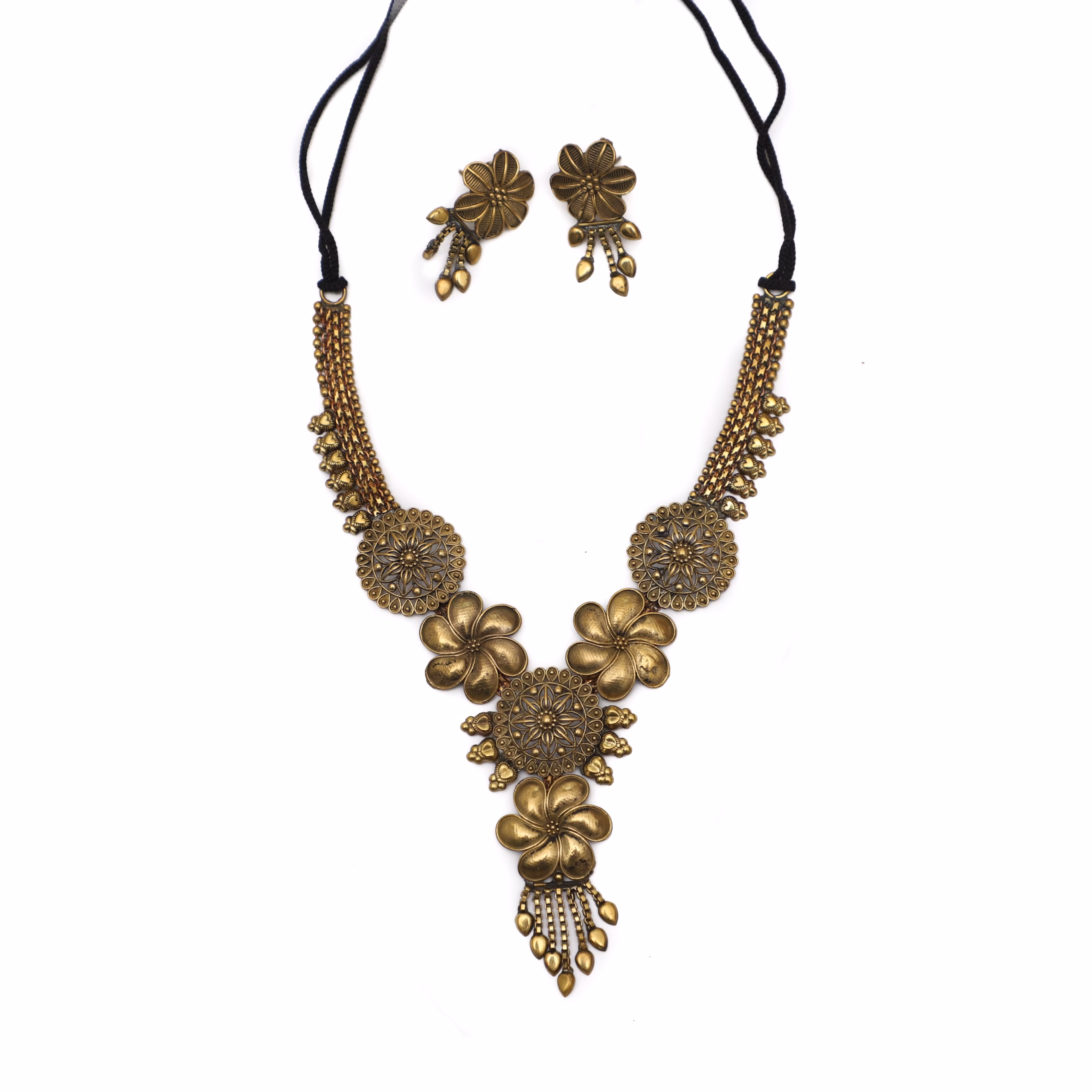BM 067 Mala Set (2) Mala Set With Earring - Image 1
